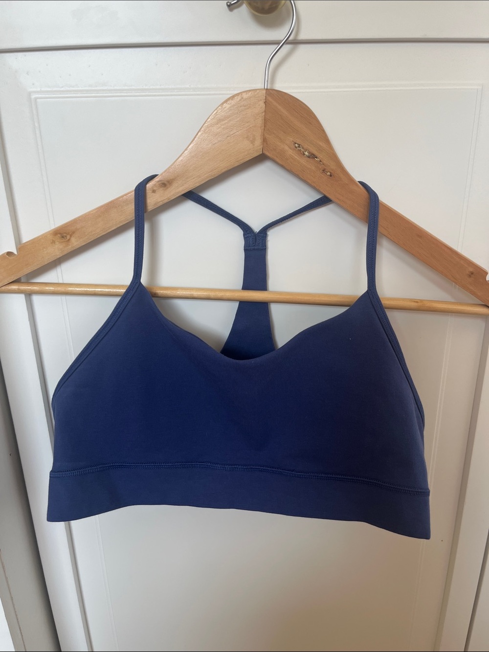 Athleta Navy Blue Racerback Sports Bra for Kids